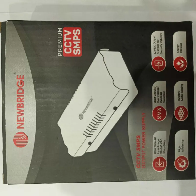 HD CCTV 8Ch SMPS - Output Power Supply DC 12V thumbnail 5