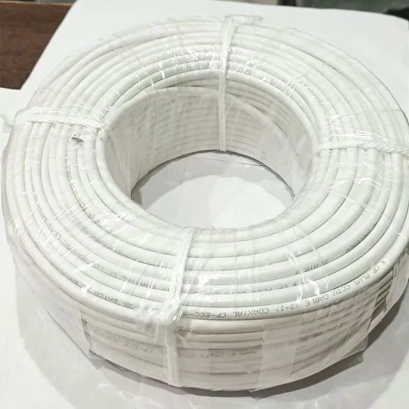 CP PLus CCTV Cable 3+1 Coaxial  90 Meter